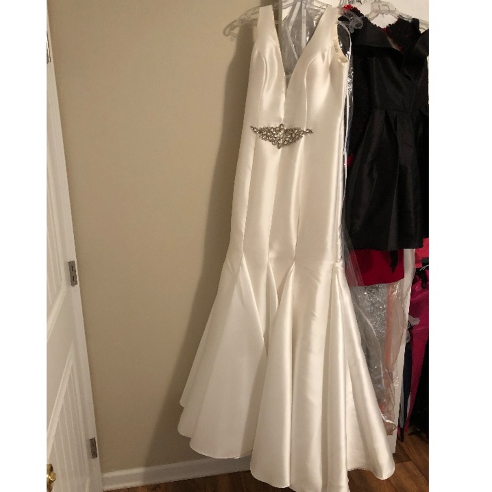 White gown